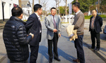 西瑪電機(jī)公司總經(jīng)理?xiàng)钐炖麍A滿完成對華東市場的考察。——西安博匯儀器儀表有限公司